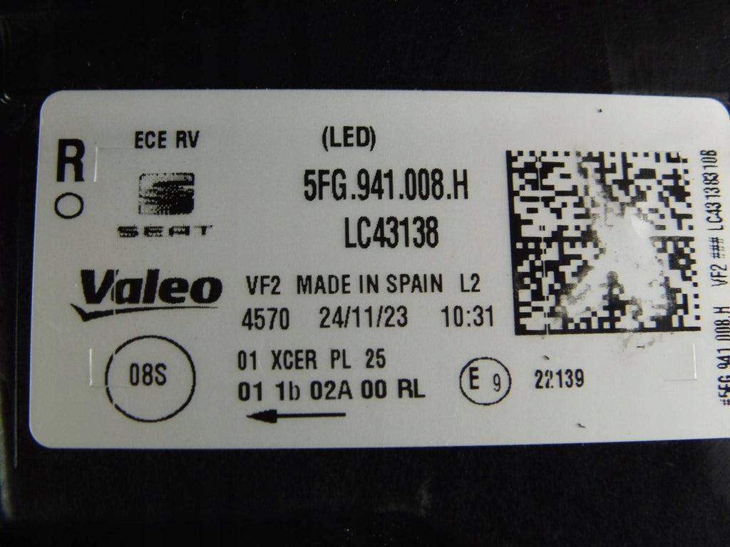 Frontscheinwerfer Cupra Formentor 5FG941008H LED Rechts Scheinwerfer Headlight SCH5280224245qf