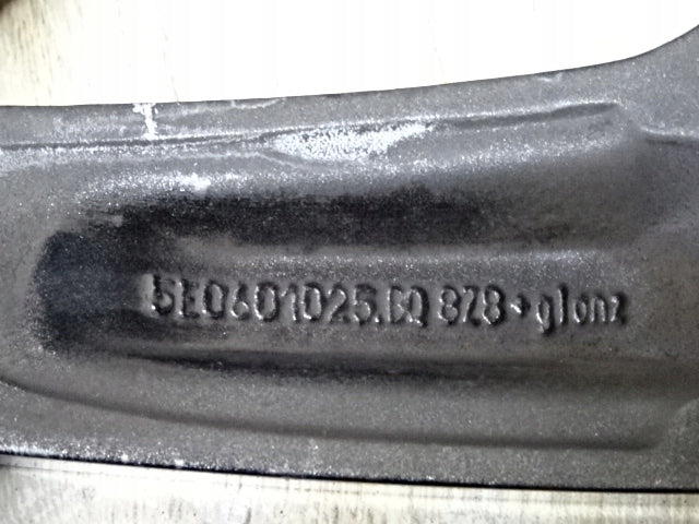 1x Alufelge 17 Zoll 7.0" 5x112 5E0601025BC Skoda Rim Wheel