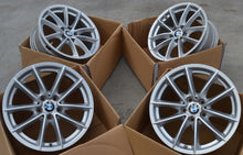Load image into Gallery viewer, 4x Alufelge 17 Zoll 7.5" 5x112 27ET Glanz Silber 6868217 BMW 5 G30 G20 Rim Wheel FEL7737645814oi