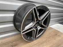 Load image into Gallery viewer, 1x Alufelge 18 Zoll 8.5&quot; 5x112 49ET Glanz Graphit A2054019600 Mercedes-Benz Amg