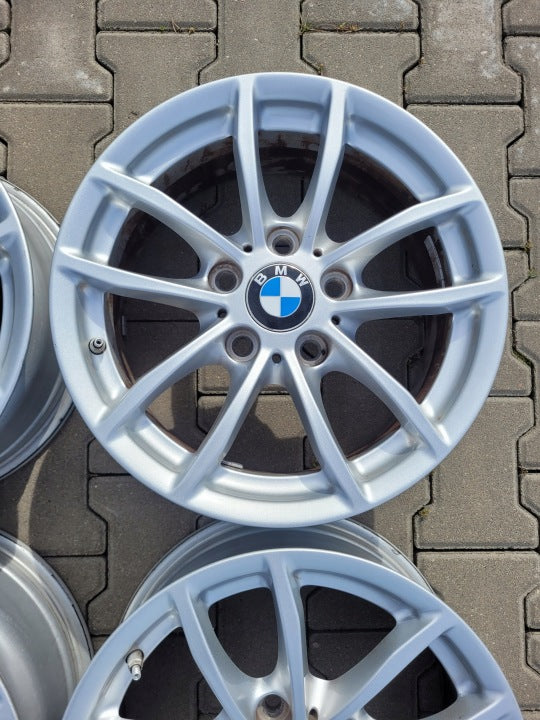 4x Alufelge 16 Zoll 7.0" 5x120 40ET Glanz Silber 6796202 BMW F22 F21 F23 F20 FEL8352874747ra