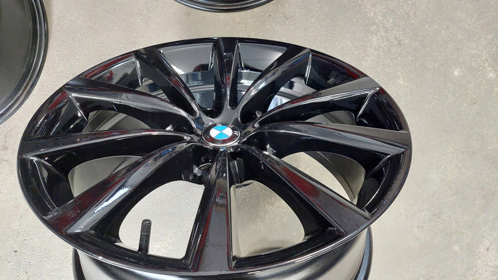 4x Alufelge 18 Zoll 8.0" 5x112 30ET Glanz Schwarz 6867338 BMW 5 G31 G30 G11 G12 FEL4169952855ra