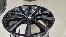 Load image into Gallery viewer, 4x Alufelge 18 Zoll 8.0" 5x112 30ET Glanz Schwarz 6867338 BMW 5 G31 G30 G11 G12 FEL4169952855ra