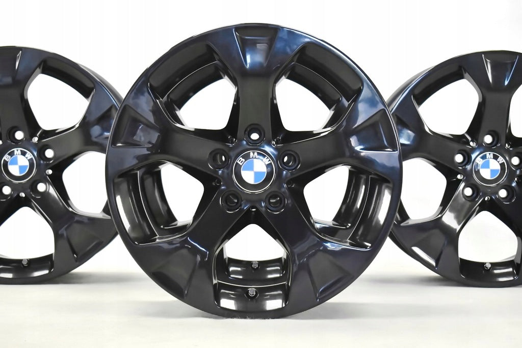 4x Alufelge 17 Zoll 7.5" 5x120 34ET Glanz Schwarz 6789140 BMW X1 E84 Rim Wheel FEL6268794685mu