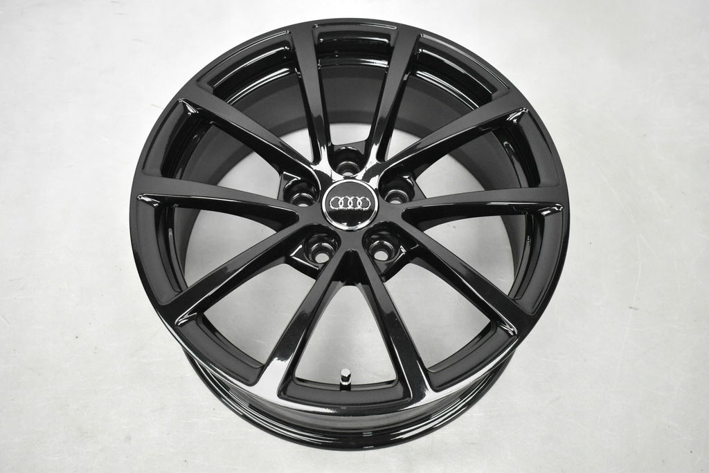 4x Alufelge 17 Zoll 7.5" 5x112 36ET Glanz Schwarz 4K0601025 Audi A6 Rim Wheel FEL8308501439hz