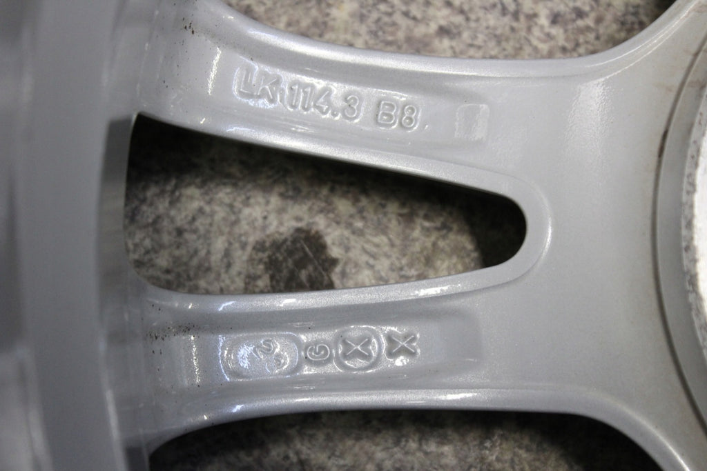 4x Alufelge 16 Zoll 6.5" 5x114.3 45ET Silber KBA48604 Hyundai I Rim Wheel FEL5920353047ue
