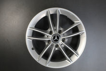 Laden Sie das Bild in den Galerie-Viewer, 4x Alufelge 16 Zoll 6.5&quot; 5x112 44ET Glanz Silber A1774010100 Mercedes-Benz W177