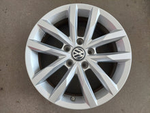 Load image into Gallery viewer, 1x Alufelge 16 Zoll 6.5" 5x112 41ET Glanz Silber 3G0601025BM VW I Rim Wheel FEL9254243512my