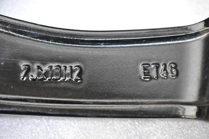 1x Alufelge 18 Zoll 7.0" 5x112 46ET Glanz Schwarz A1564010100 Mercedes-Benz X156 FEL4670983165iq