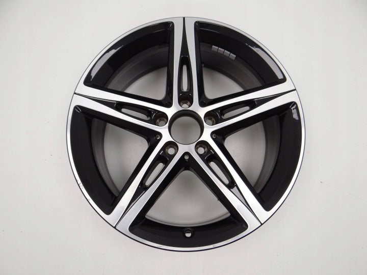 1x Alufelge 18 Zoll 7.5" 5x112 49ET Glanz Schwarz A1774010700 Mercedes-Benz W177 FEL6595706972vc