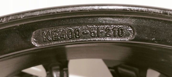 1x Alufelge 17 Zoll 6.5" 4x110 50ET KE4095F210 Nissan Micra K14 Rim Wheel FEL1000157578ze