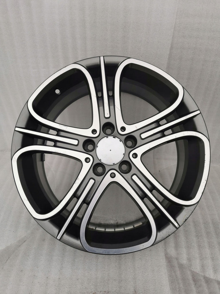 1x Alufelge 18 Zoll 7.5" 5x112 52ET A2464012202 Mercedes-Benz Rim Wheel