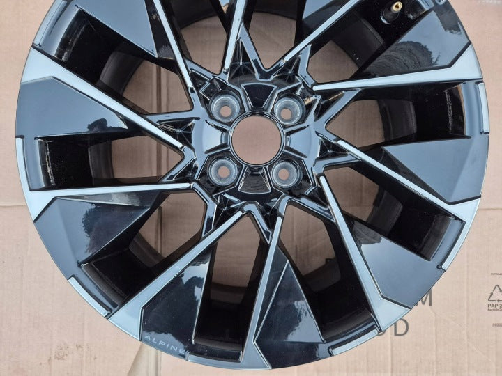 1x Alufelge 17 Zoll 7.0" 4x100 37ET 403000990R- Alpine I Clio V Rim Wheel FEL2217714995tl