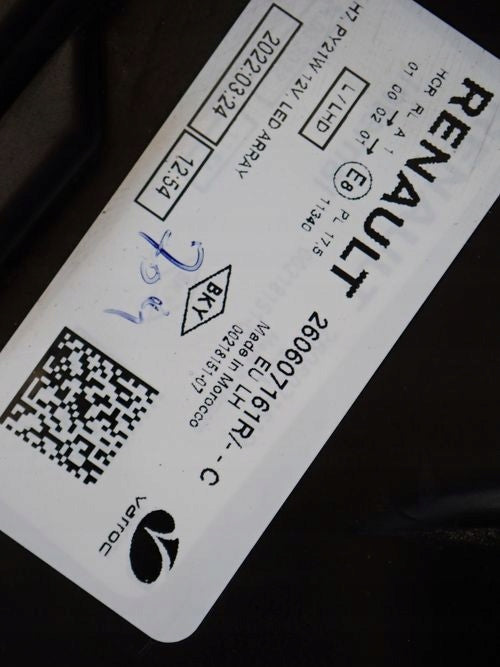 Frontscheinwerfer Dacia Sandero III Links Scheinwerfer Headlight