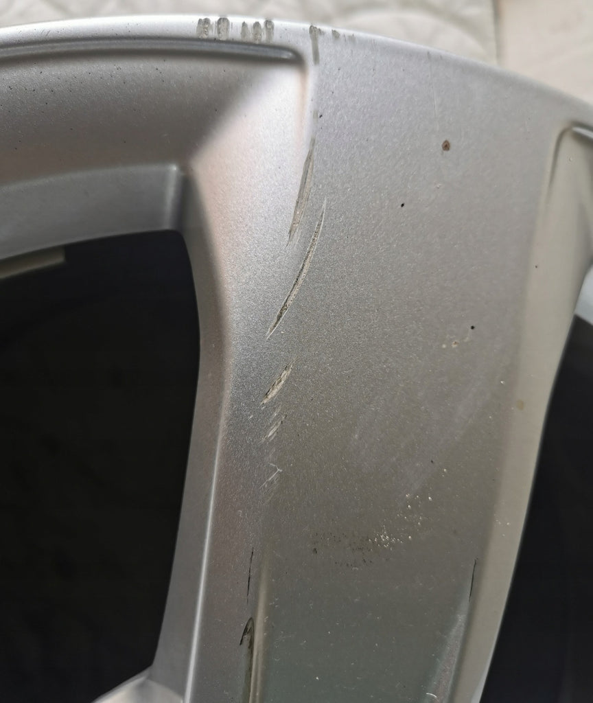 1x Alufelge 18 Zoll 7.5" 5x112 37ET Glanz Silber 4G0601025M Audi Rim Wheel