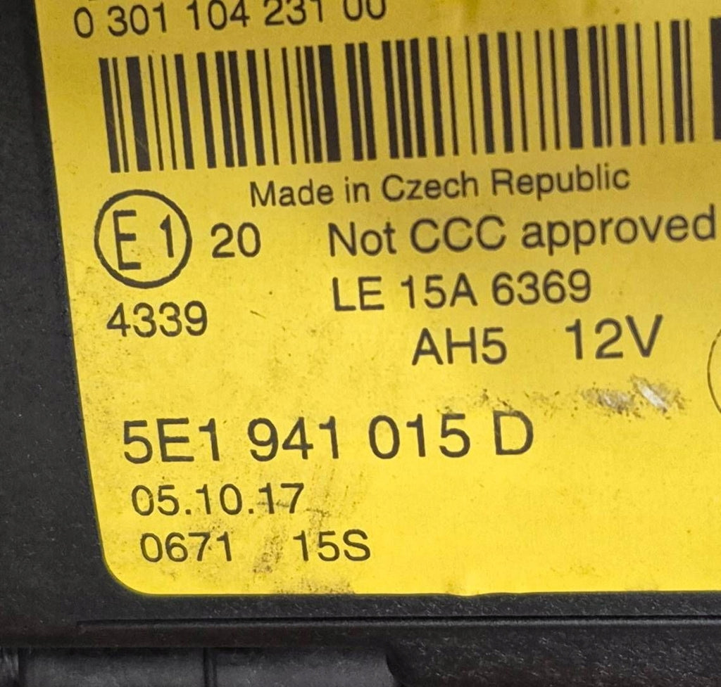 Frontscheinwerfer Skoda Octavia I 5E1941015D LED Links Scheinwerfer Headlight SCH6419122449ox