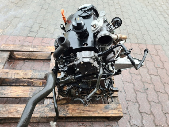 Motor VW T5 AXB 1.9 TDI 105PS 77kW 174TKm Diesel Engine Komplett MOT2478192218im