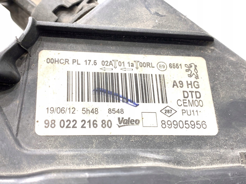 Frontscheinwerfer Peugeot 208 I 729-8685 9802221680 Rechts oder Links SCH1647926033lw