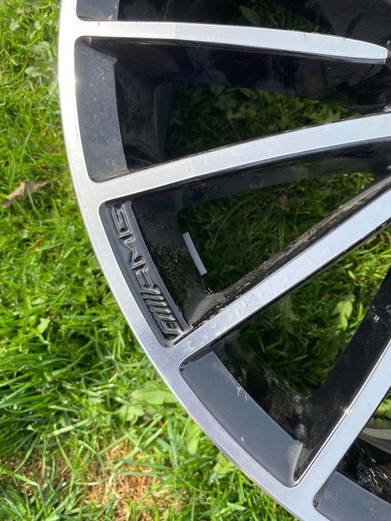 1x Alufelge 21 Zoll 8.0" 5x112 Glanz Schwarz A2234011700 Mercedes-Benz W223 FEL8546625521qx