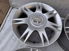 Load image into Gallery viewer, 4x Alufelge 15 Zoll 6.0" 5x100 43ET Glanz Silber 6L0601025A Seat I Rim Wheel FEL6814274215kh