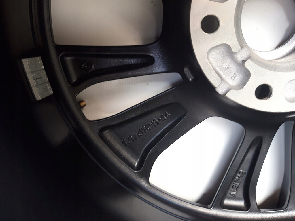 2x Alufelge 17 Zoll 7.0" 5x114.3 44ET Glanz 403009897R Mg Rim Wheel