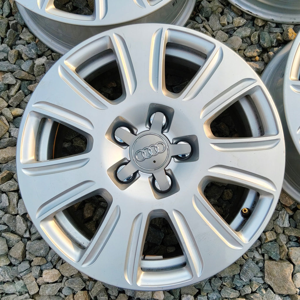4x Alufelge 16 Zoll 6.5" 5x112 33ET Glanz Silber 8U0601025 Audi Rim Wheel FEL3563858243lf