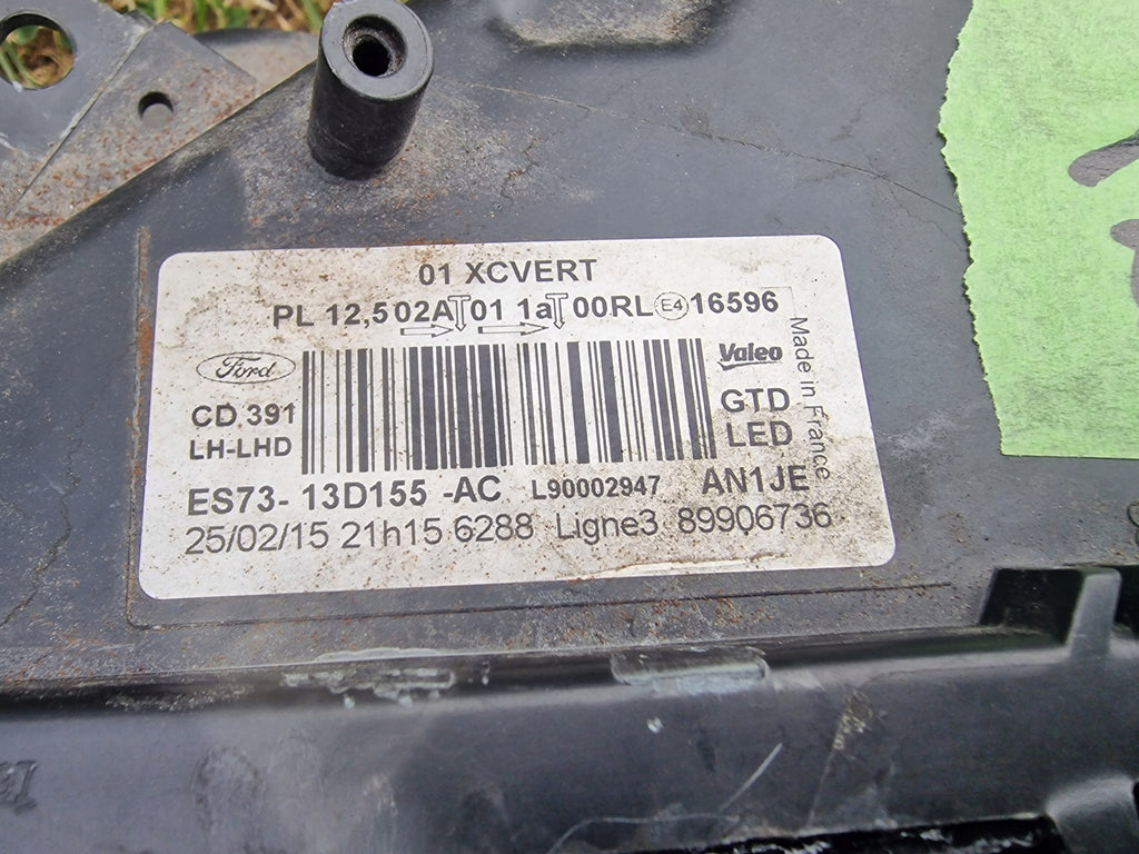 Frontscheinwerfer Ford Mondeo ES7313D155AC Links Scheinwerfer Headlight SCH7380121076mw