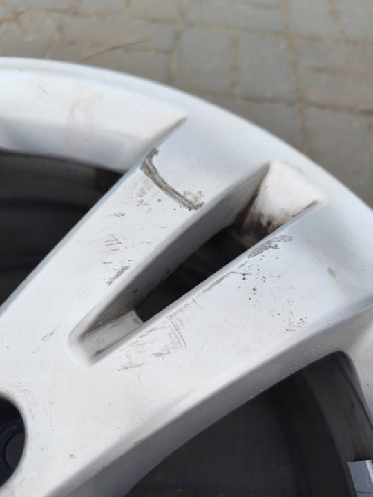 1x Alufelge 17 Zoll 7.5" 5x112 47ET Glanz Silber A2044010402 Mercedes-Benz FEL6167874392ml