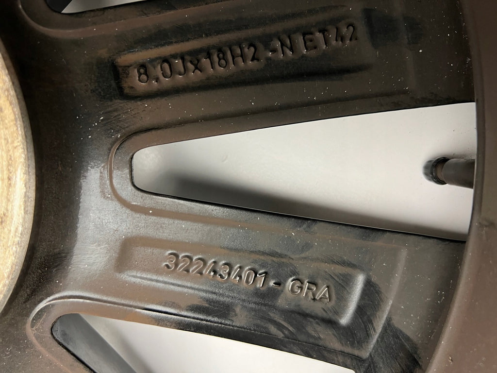 1x Alufelge 18 Zoll 8.0" 5x108 32358646 Volvo S60 V60 S90 V90 Rim Wheel