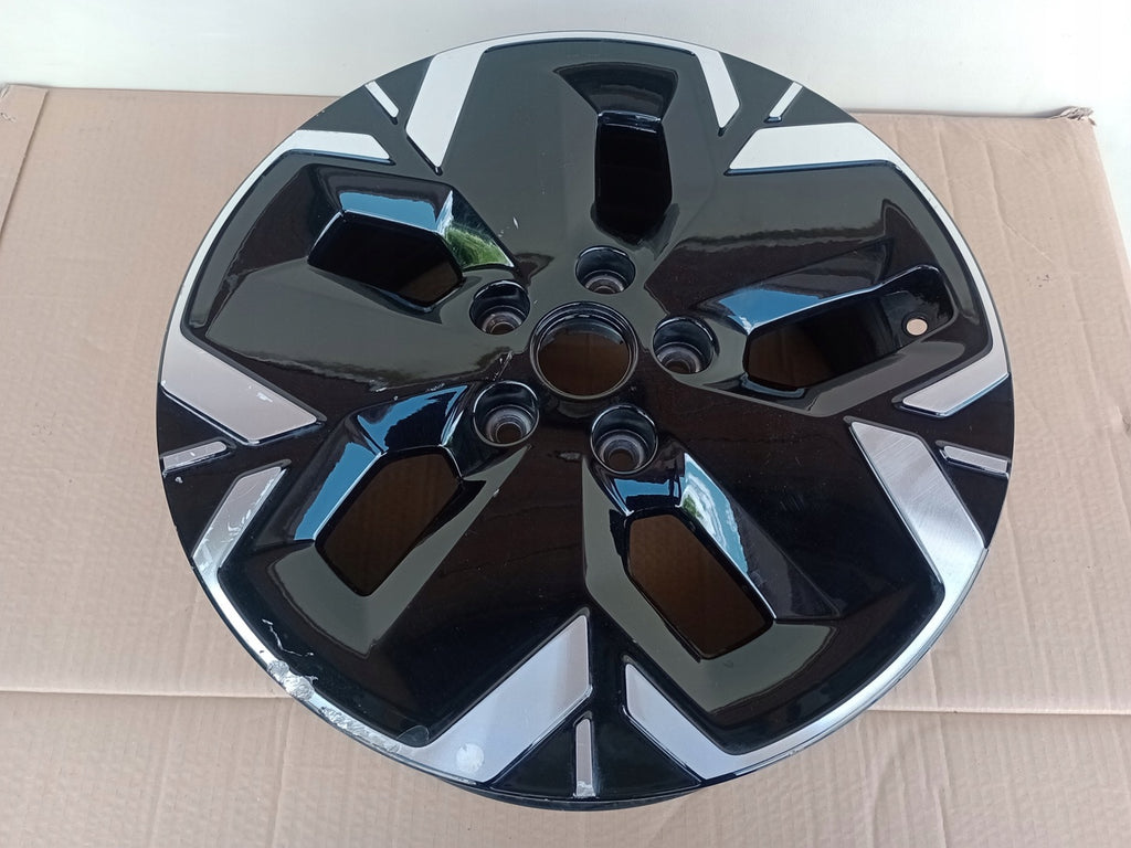 1x Alufelge 17 Zoll 7.0" 5x114.3 52ET Glanz Schwarz 52910-AO000 Kia Niro