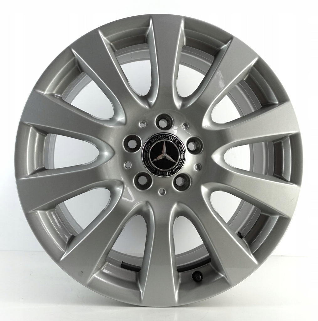 4x Alufelge 18 Zoll 8.0" 5x112 67ET Glanz Silber A2514013702 Mercedes-Benz FEL3896923488uz