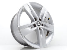 Load image into Gallery viewer, 1x Alufelge 17 Zoll 7.0&quot; 5x112 49ET 5F0601025T Seat Leon Rim Wheel