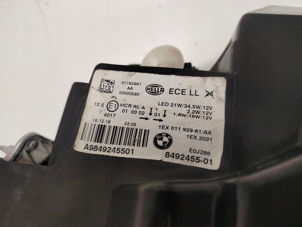 Frontscheinwerfer BMW F20 8492455 Full LED Links Scheinwerfer Headlight SCH9001702788to