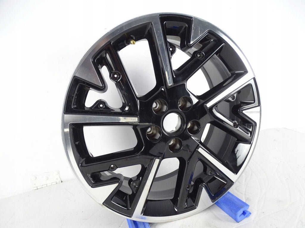 1x Alufelge 18 Zoll 7.5" 5x108 44ET Glanz Schwarz 9850014180 Opel Grandland FEL3245113574mm