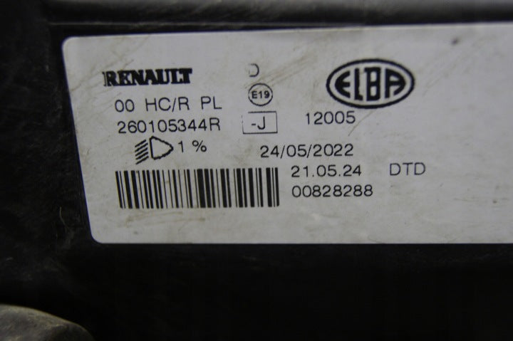 Frontscheinwerfer Dacia Sandero II 260608494R 260105344R Ein Satz Headlight SCH8438140415tf