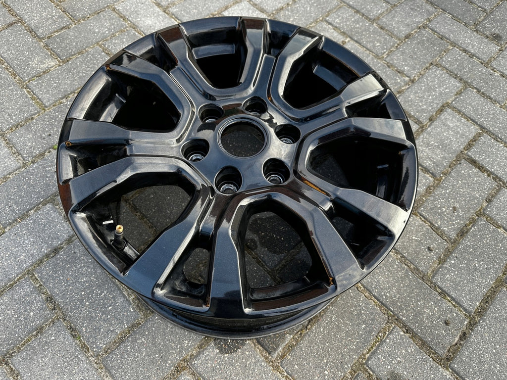 1x Alufelge 18 Zoll 8.0" 6x139.7 55ET Glanz Schwarz JB3C-1007-R2A Ford Ranger FEL5183513739ds