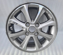 Laden Sie das Bild in den Galerie-Viewer, 1x Alufelge 14 Zoll 5.5&quot; 4x100 47ET Glanz Grau 52910-B9200 Hyundai I10 Mg