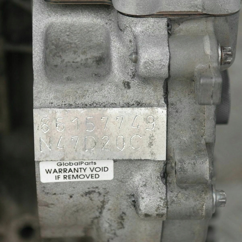 Motor BMW F21 F30 F31 F20 N47D20C 2.0 119TKm Diesel Engine Unkomplett