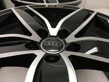 Laden Sie das Bild in den Galerie-Viewer, 4x Alufelge 19 Zoll 8.0" 5x112 49ET Glanz Schwarz 8V0601025AS Audi A4 A3 I FEL4558394192ur