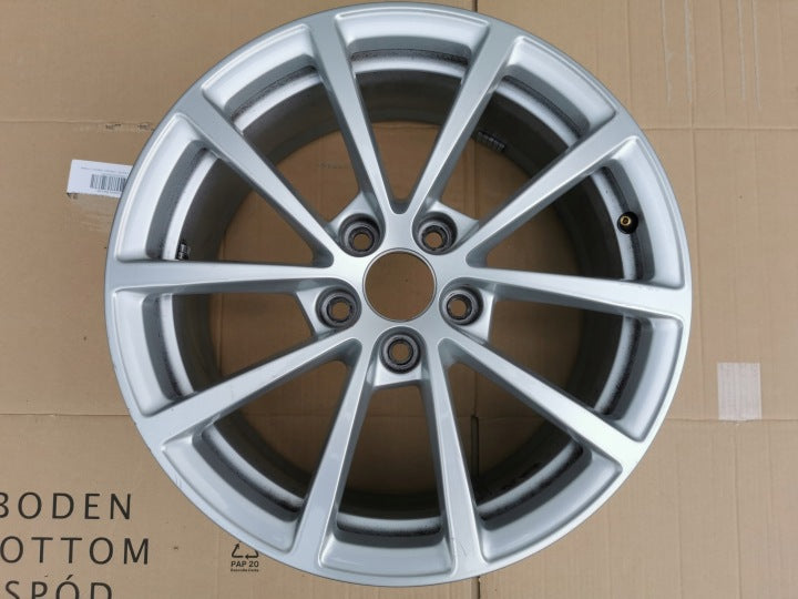 1x Alufelge 17 Zoll 7.5" 5x112 36ET 4K0601025 Audi A6 C8 Rim Wheel FEL9930500131na