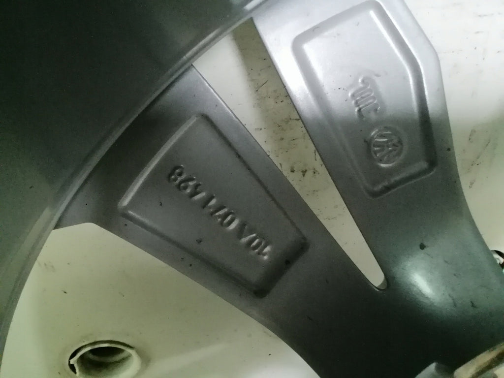 1x Alufelge 18 Zoll 7.5" 5x112 50ET Glanz Silber 10A071498 VW I Rim Wheel FEL3795461993qf