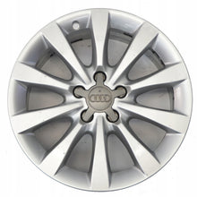 Laden Sie das Bild in den Galerie-Viewer, 1x Alufelge 17 Zoll 8.0" 5x112 39ET Glanz Schwarz 4G0601025AG Audi A6 C7 FEL2006331161zr