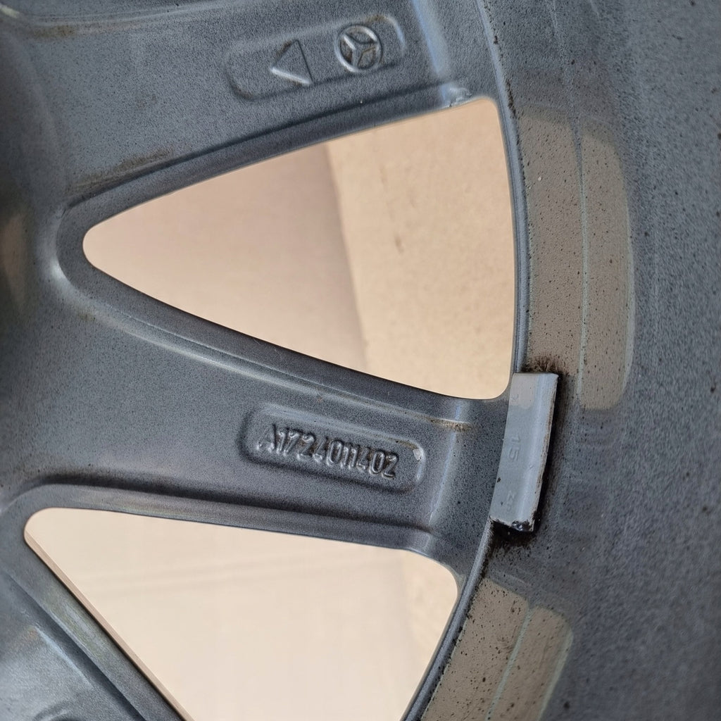 1x Alufelge 17 Zoll 7.5" 5x112 42ET Graphit A1724011402 Mercedes-Benz Slk