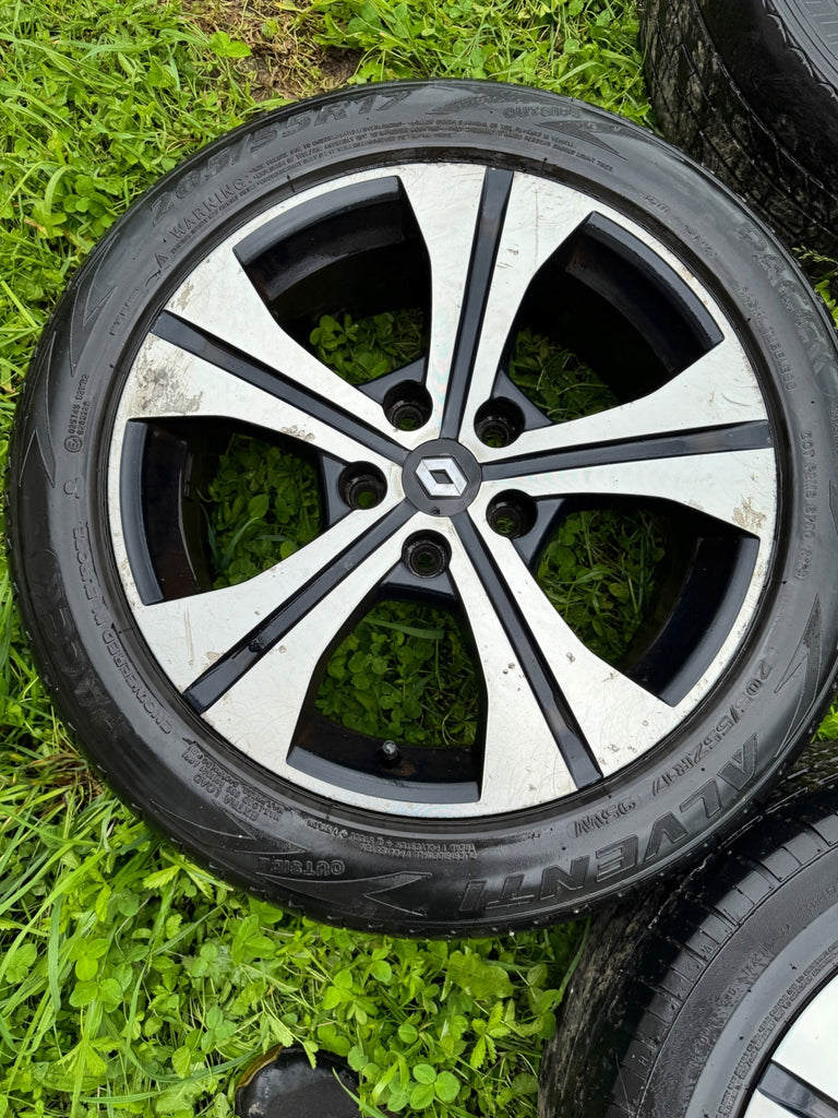 4x Alufelge 17 Zoll 7.0" 5x114.3 49ET 403007582R Renault Scenic Rim Wheel FEL2155556142sb