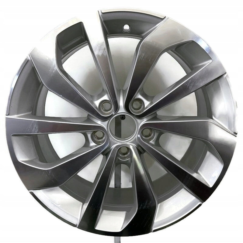 1x Alufelge 17 Zoll 7.0" 5x112 45ET Glanz Silber 2GA601025AC VW T-Roc Rim Wheel FEL4983111678de