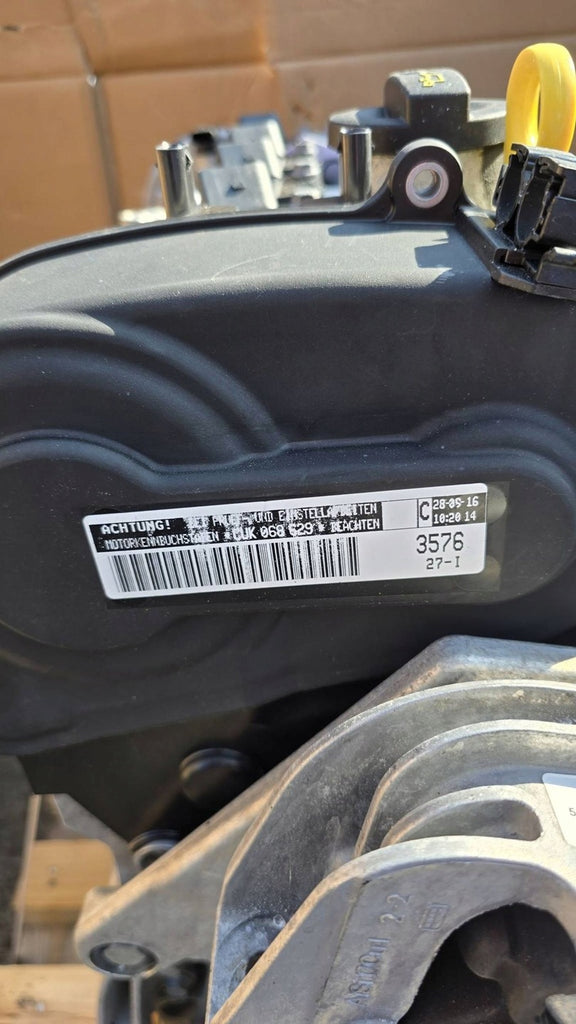 Motor Audi VW CUKB 1.4 TFSI 150PS 110kW 72TKm 2016 Benzin Engine Komplett