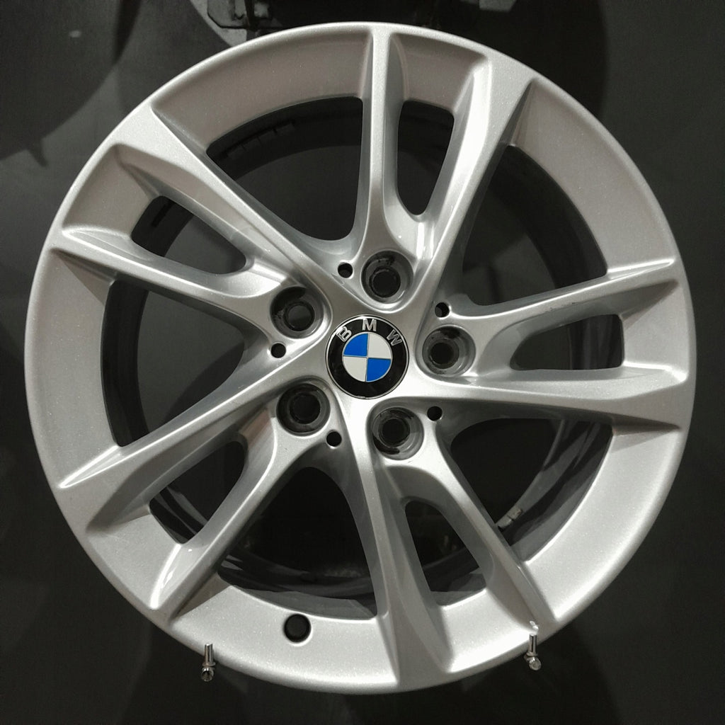 4x Alufelge 16 Zoll 7.0" 5x112 47ET Glanz Silber 6855083 BMW 2 F45 F46 Rim Wheel FEL4506759571pn