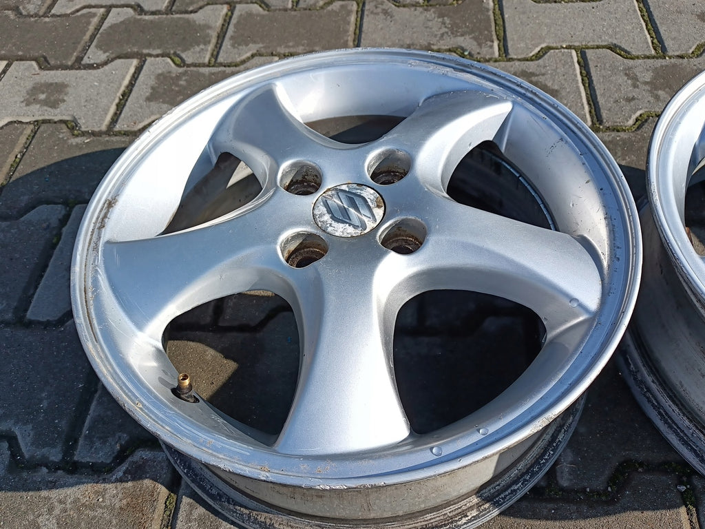 1x Alufelge 15 Zoll 5.0" 4x100 Suzuki Rim Wheel