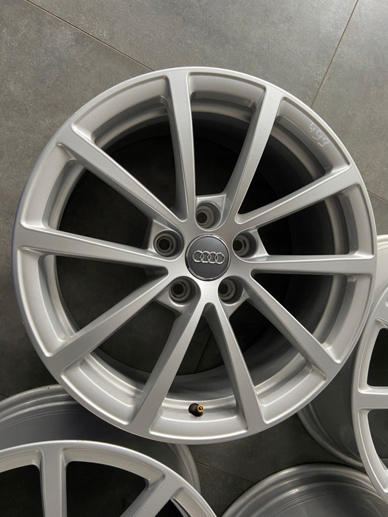 4x Alufelge 17 Zoll 7.5" 5x112 36ET Glanz Silber 4K0601025 Audi A6 C8 Rim Wheel FEL2943283269gp