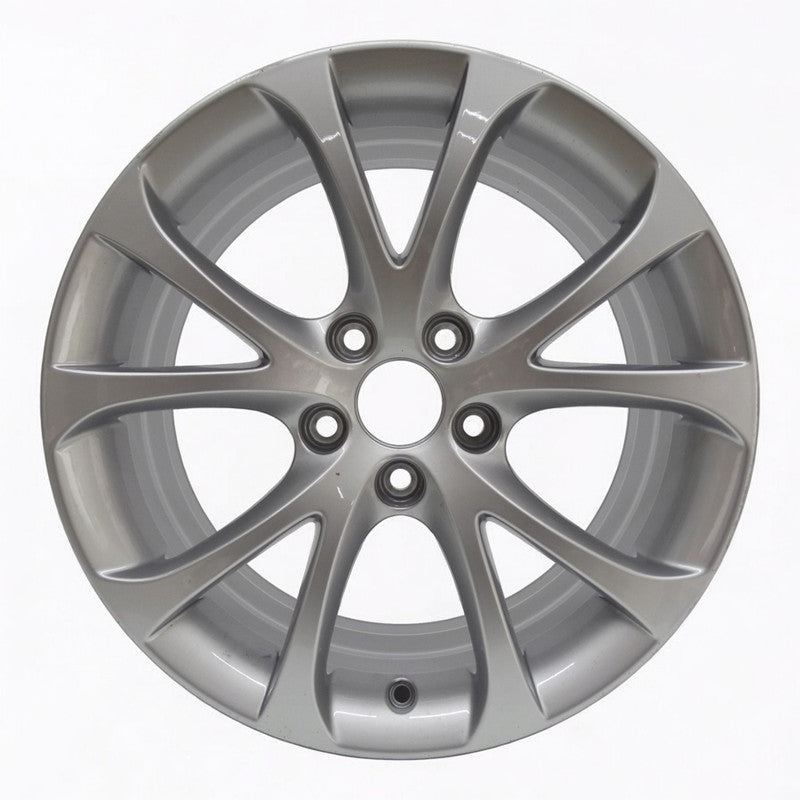 1x Alufelge 17 Zoll 7.5" 5x112 45ET Glanz Silber 8K0071497 Audi A4 B8 Rim Wheel